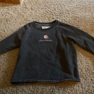 Abercrombie kids black sweatshirt